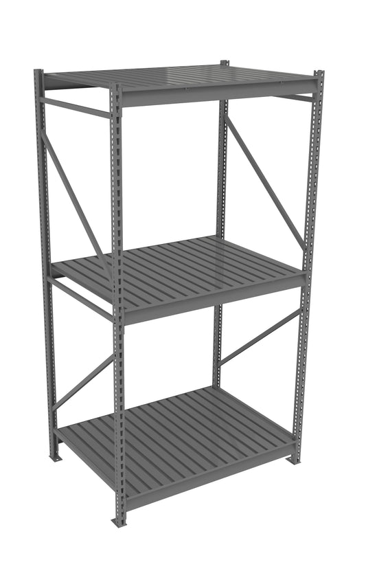 Tennsco BU-483696CS Bulk Storage Rack Starter Unit With Corrugated Decking