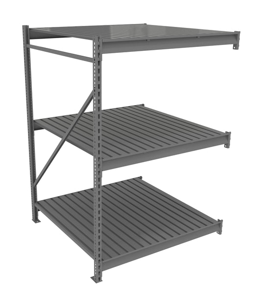 Tennsco BU-484872CA Bulk Storage Rack Adder Unit With Corrugated Decking