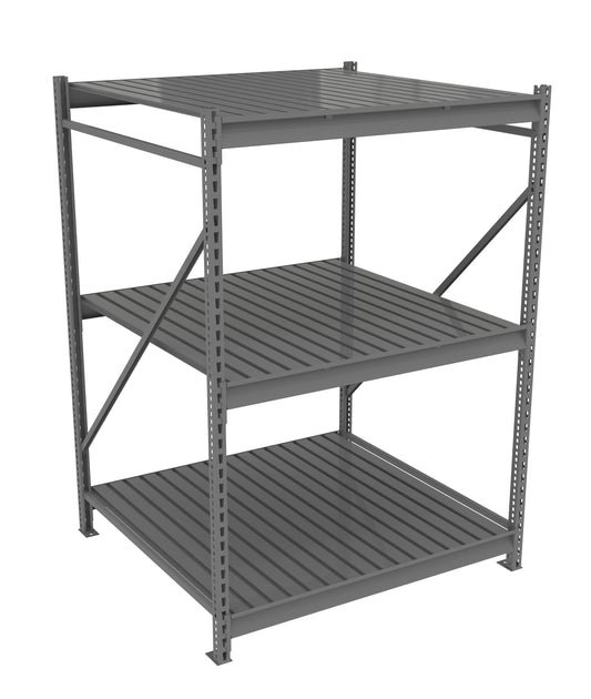 Tennsco BU-484872CS Bulk Storage Rack Starter Unit With Corrugated Decking