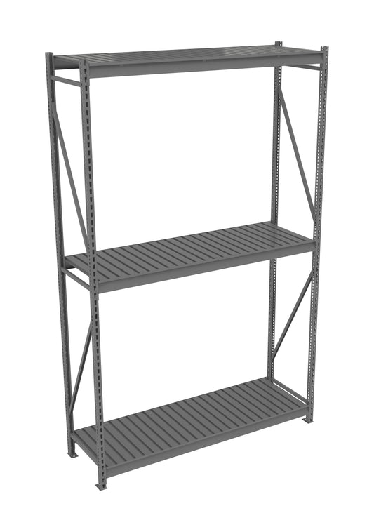 Tennsco BU-7224120CS Bulk Storage Rack Starter Unit With Corrugated Decking