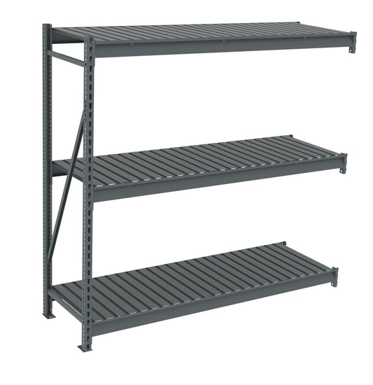 Tennsco BU-722472CA Bulk Storage Rack Adder Unit With Corrugated Decking