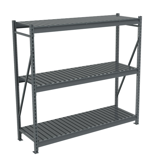 Tennsco BU-722472CS Bulk Storage Rack Starter Unit With Corrugated Decking