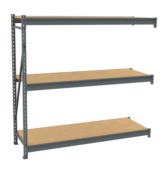 Tennsco BU-722472PA Bulk Storage Rack Adder Unit With Particleboard Decking