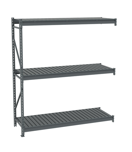 Tennsco BU-722484CA Bulk Storage Rack Adder Unit With Corrugated Decking