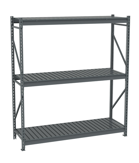Tennsco BU-722484CS Bulk Storage Rack Starter Unit With Corrugated Decking