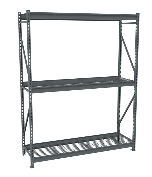 Tennsco BU-722496WS Bulk Storage Rack Starter Unit With Wire Decking