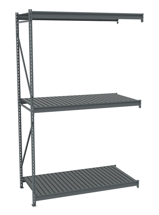 Tennsco BU-7236120CA Bulk Storage Rack Adder Unit With Corrugated Decking