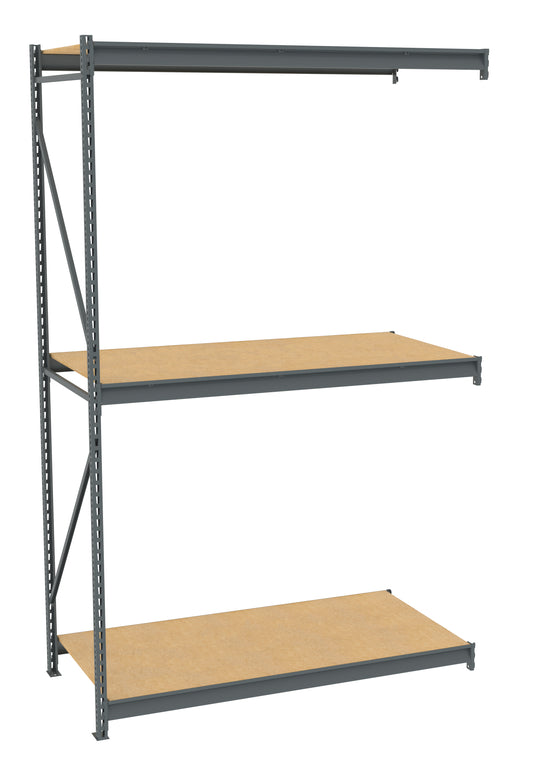 Tennsco BU-7236120PA Bulk Storage Rack Adder Unit With Particleboard Decking