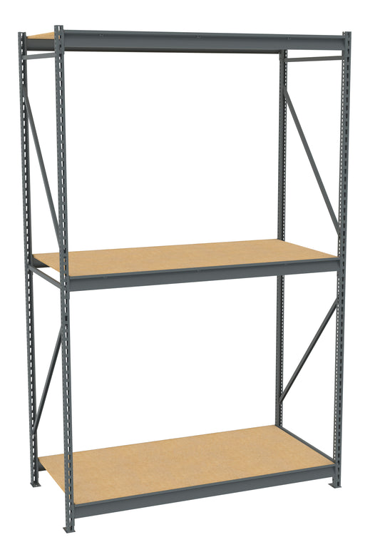 Tennsco BU-7236120PS Bulk Storage Rack Starter Unit With Particleboard Decking