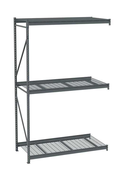 Tennsco BU-7236120WA Bulk Storage Rack Adder Unit With Wire Decking