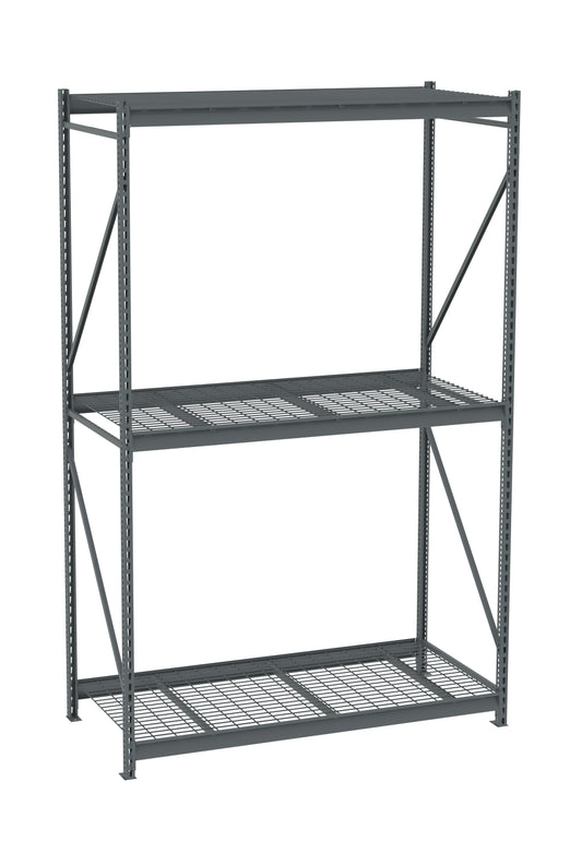 Tennsco BU-7236120WS Bulk Storage Rack Starter Unit With Wire Decking