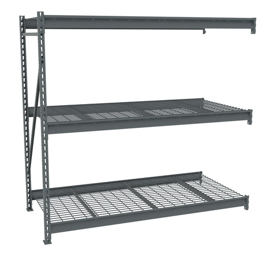 Tennsco BU-723672WA Bulk Storage Rack Adder Unit With Wire Decking