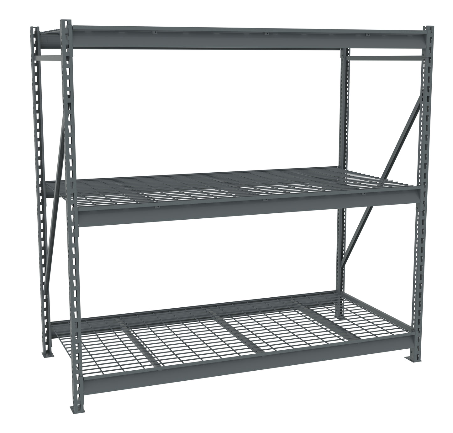 Tennsco BU-723672WS Bulk Storage Rack Starter Unit With Wire Decking