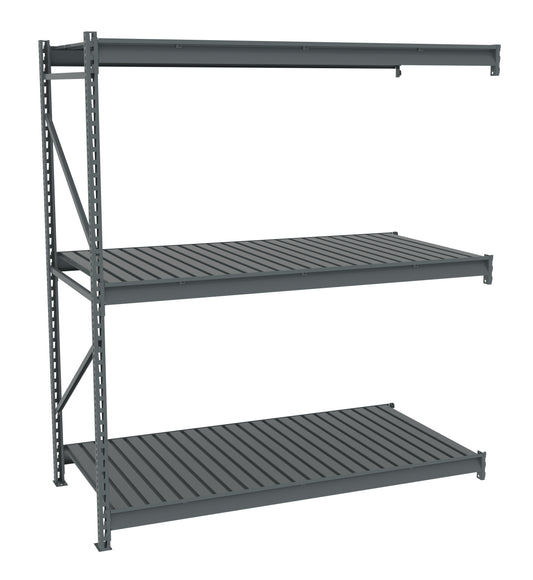 Tennsco BU-723684CA Bulk Storage Rack Adder Unit With Corrugated Decking