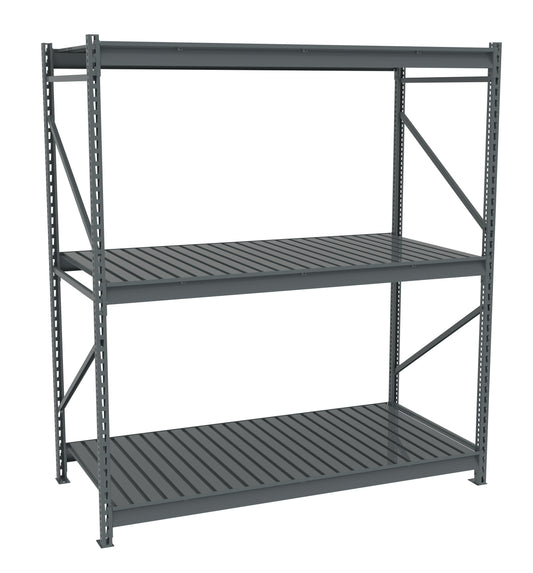 Tennsco BU-723684CS Bulk Storage Rack Starter Unit With Corrugated Decking