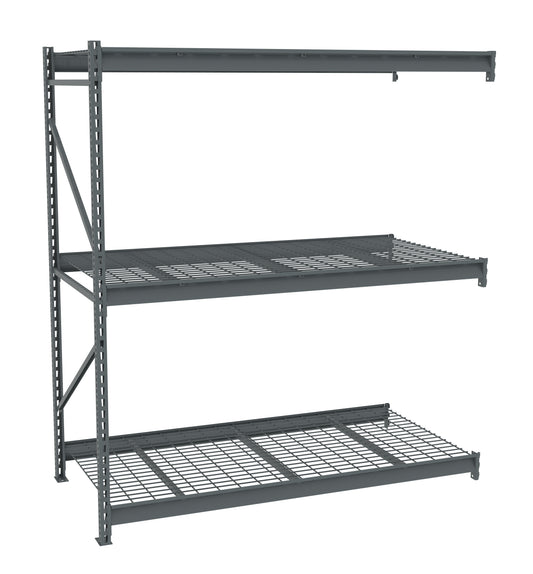 Tennsco BU-723684WA Bulk Storage Rack Adder Unit With Wire Decking