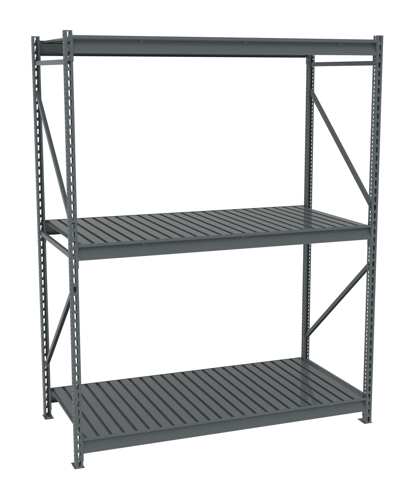 Tennsco BU-723696CS Bulk Storage Rack Starter Unit With Corrugated Decking