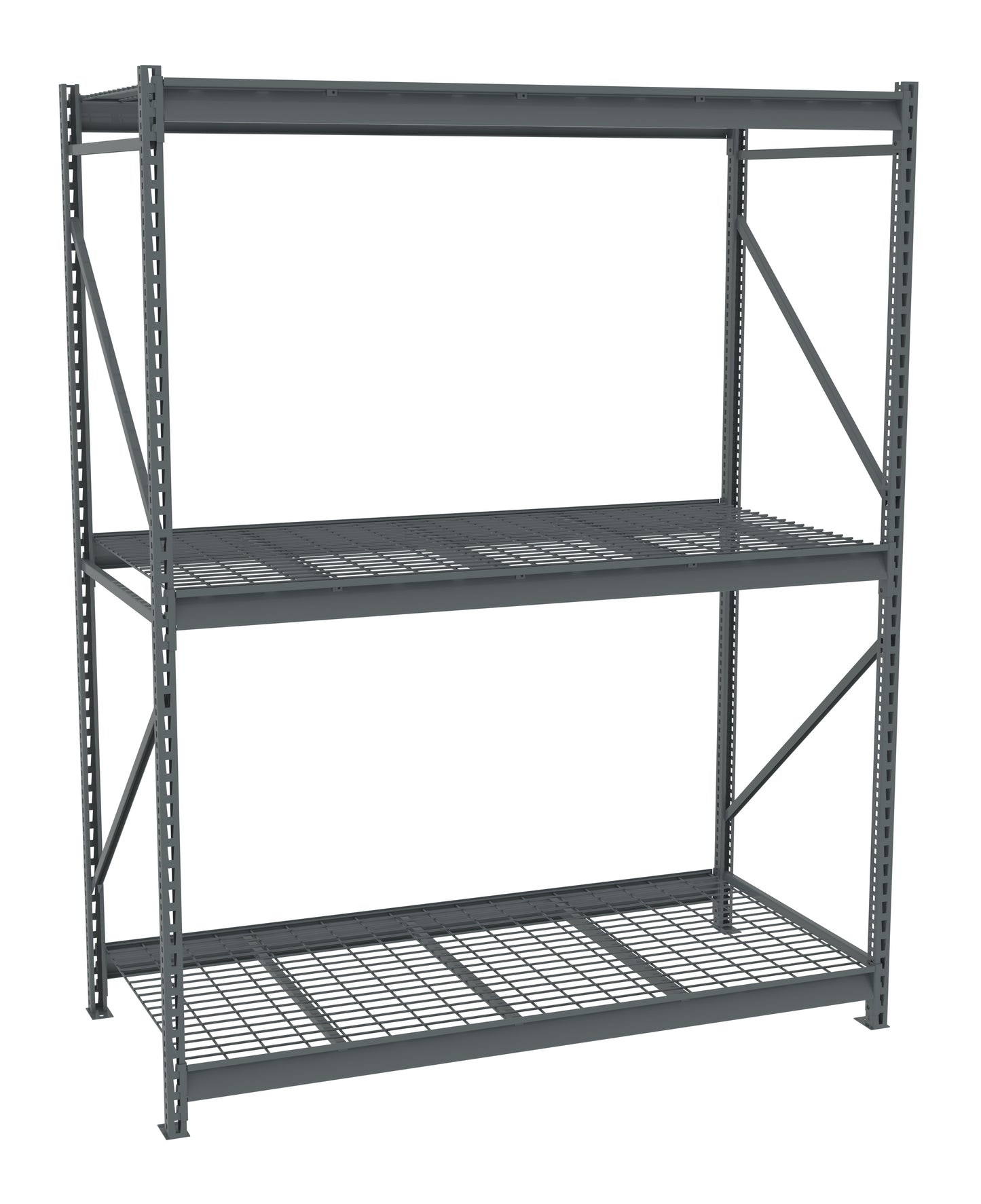 Tennsco BU-723696WS Bulk Storage Rack Starter Unit With Wire Decking