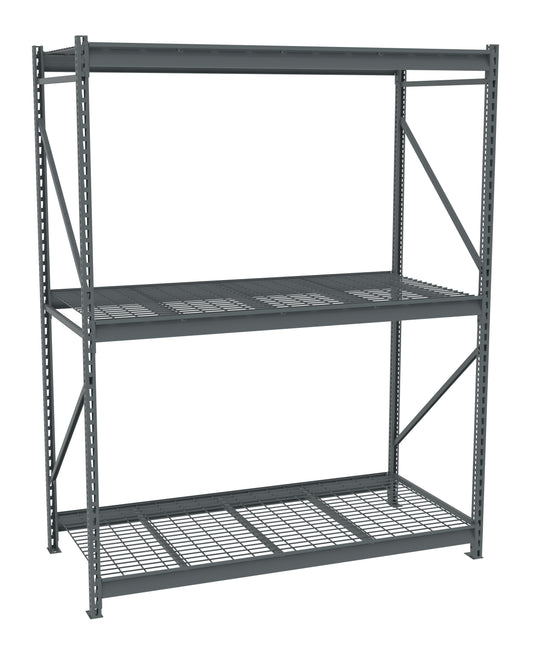 Tennsco BU-723696WS Bulk Storage Rack Starter Unit With Wire Decking