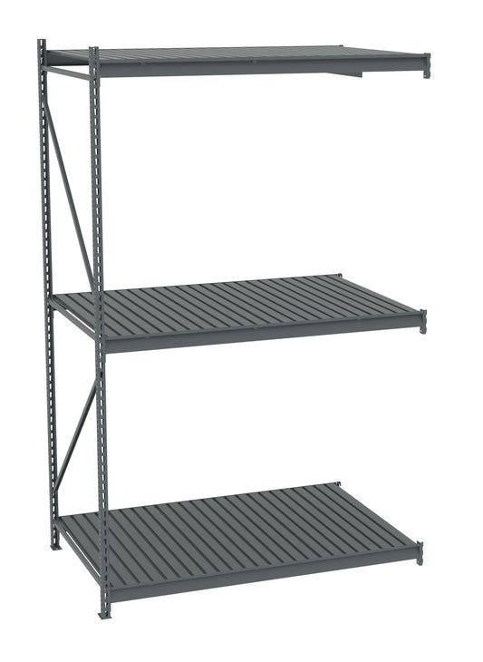 Tennsco BU-7248120CA Bulk Storage Rack Adder Unit With Corrugated Decking