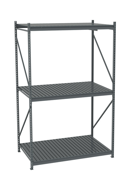 Tennsco BU-7248120CS Bulk Storage Rack Starter Unit With Corrugated Decking
