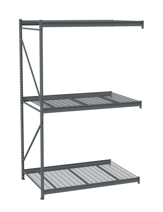 Tennsco BU-7248120WA Bulk Storage Rack Adder Unit With Wire Decking