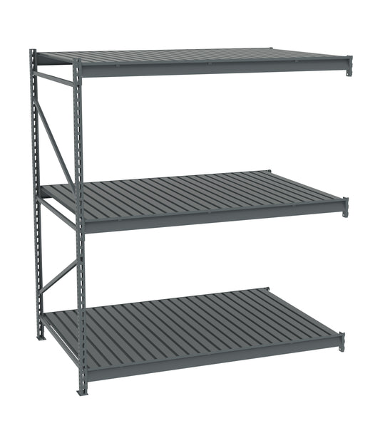 Tennsco BU-724884CA Bulk Storage Rack Adder Unit With Corrugated Decking