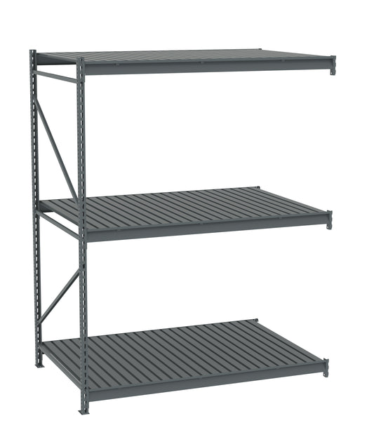 Tennsco BU-724896CA Bulk Storage Rack Adder Unit With Corrugated Decking