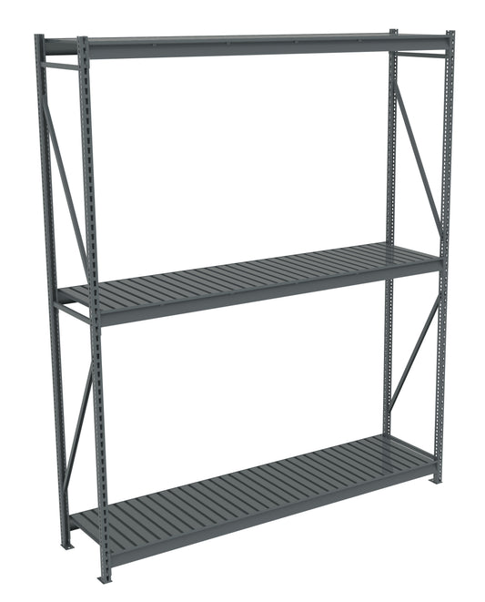 Tennsco BU-9624120CS Bulk Storage Rack Starter Unit With Corrugated Decking