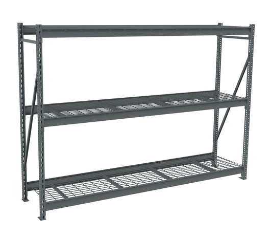 Tennsco BU-962472WS Bulk Storage Rack Starter Unit With Wire Decking