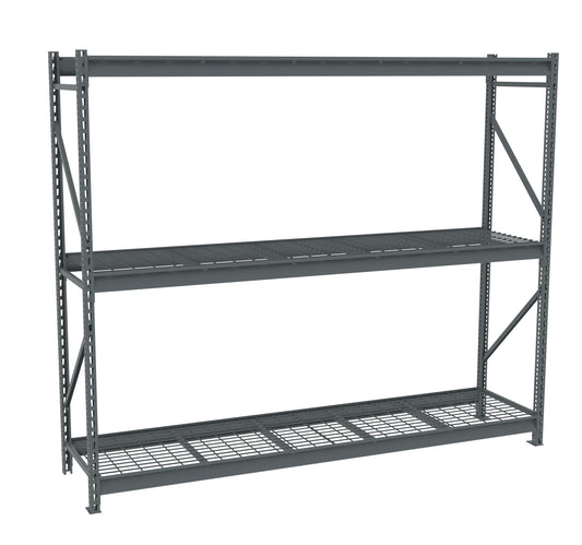 Tennsco BU-962484WS Bulk Storage Rack Starter Unit With Wire Decking