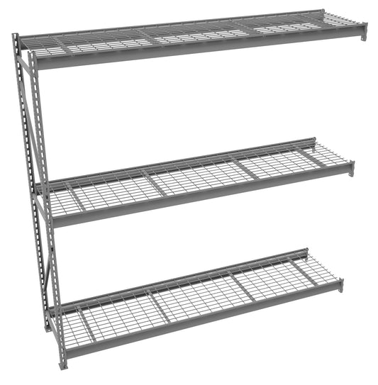 Tennsco BU-962496WA Bulk Storage Rack Adder Unit With Wire Decking