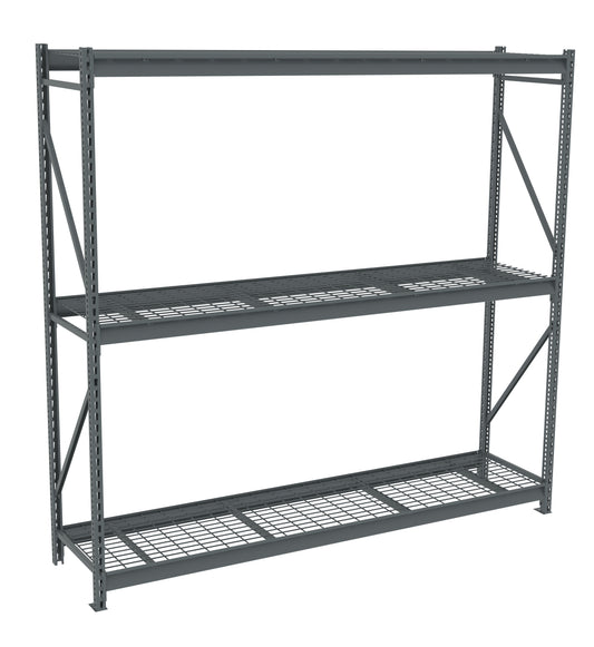 Tennsco BU-962496WS Bulk Storage Rack Starter Unit With Wire Decking