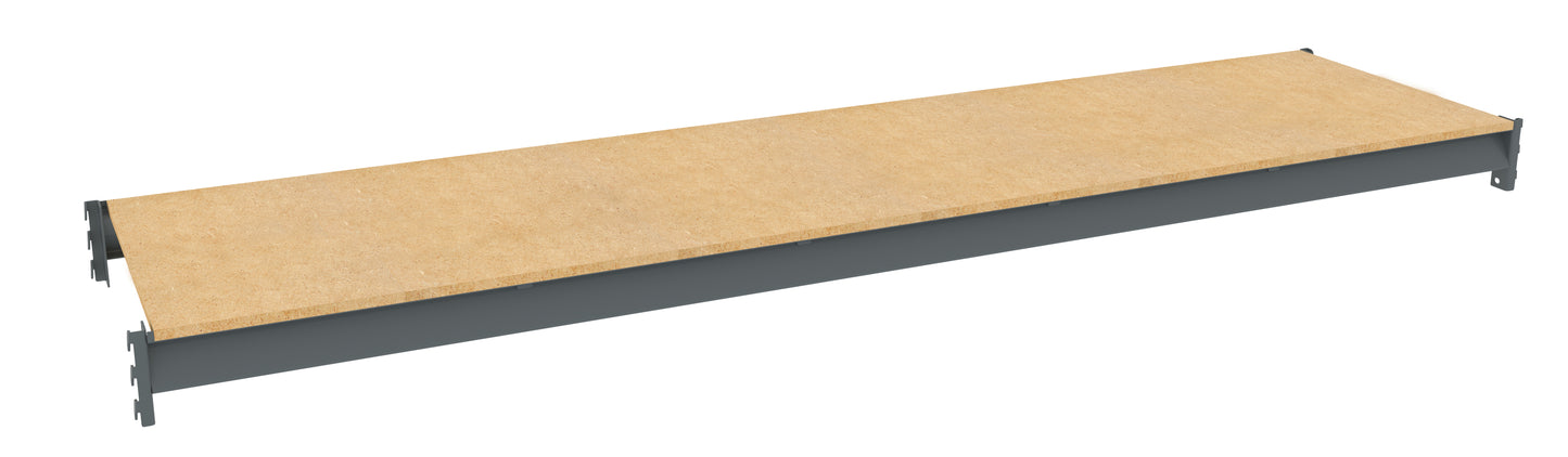 Tennsco BU-9624P Bulk Storage Rack Extra Shelf With Particleboard Decking