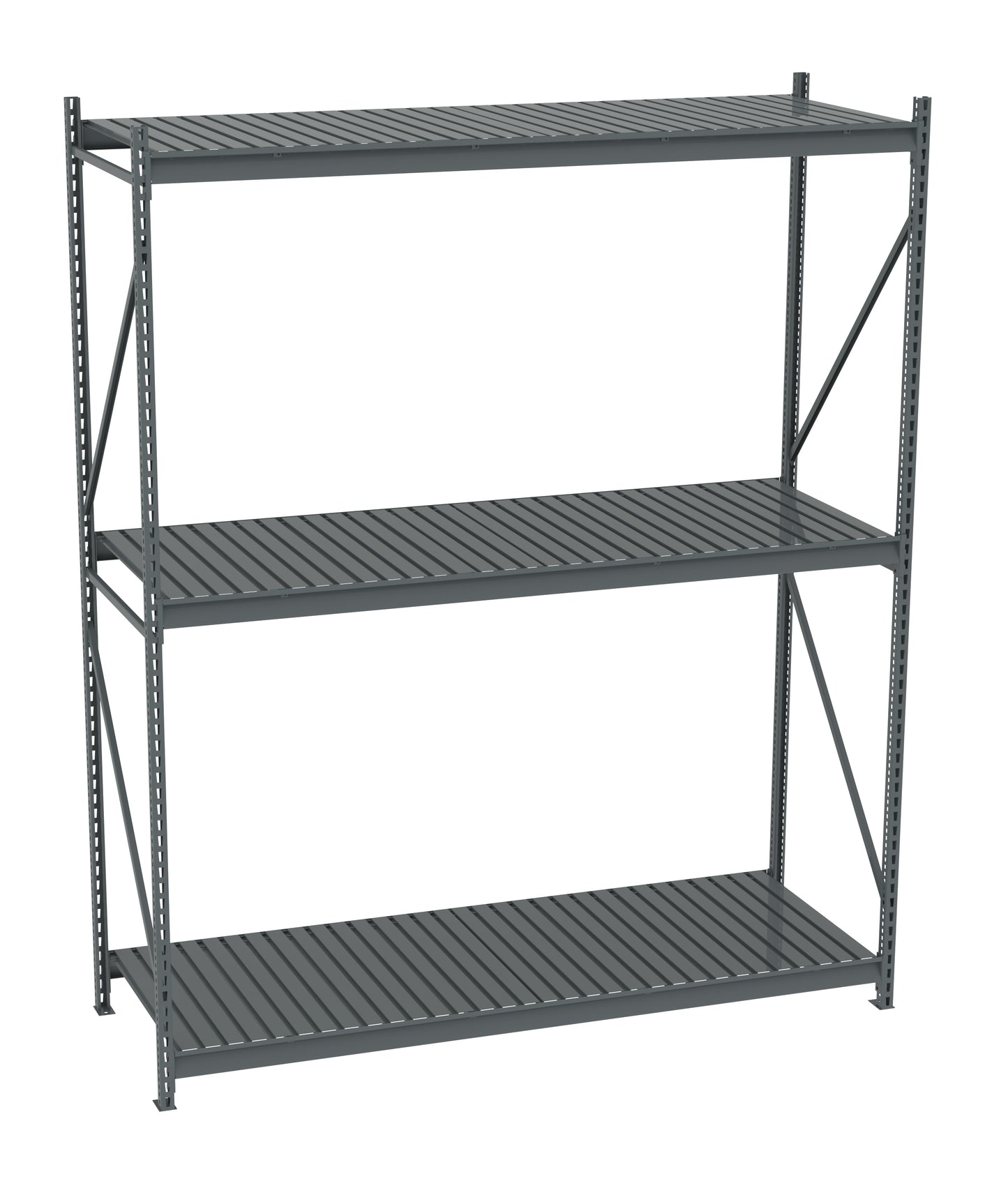 Tennsco BU-9636120CS Bulk Storage Rack Starter Unit With Corrugated Decking