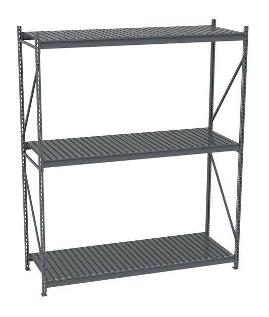 Tennsco BU-9636120CS Bulk Storage Rack Starter Unit With Corrugated Decking