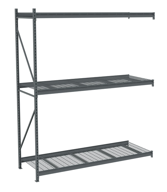 Tennsco BU-9636120WA Bulk Storage Rack Adder Unit With Wire Decking