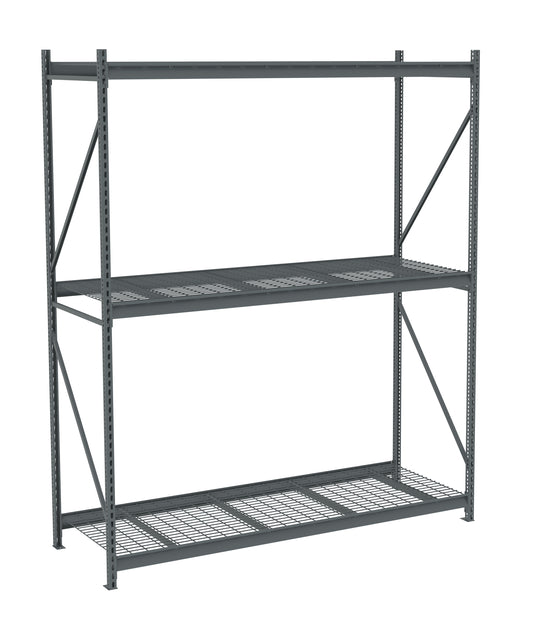 Tennsco BU-9636120WS Bulk Storage Rack Starter Unit With Wire Decking