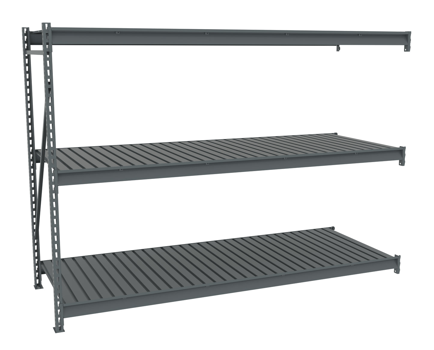 Tennsco BU-963672CA Bulk Storage Rack Adder Unit With Corrugated Decking