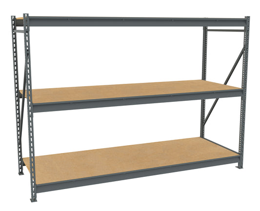 Tennsco BU-963672PS Bulk Storage Rack Starter Unit With Particleboard Decking