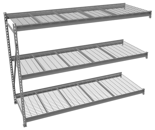 Tennsco BU-963672WA Bulk Storage Rack Adder Unit With Wire Decking