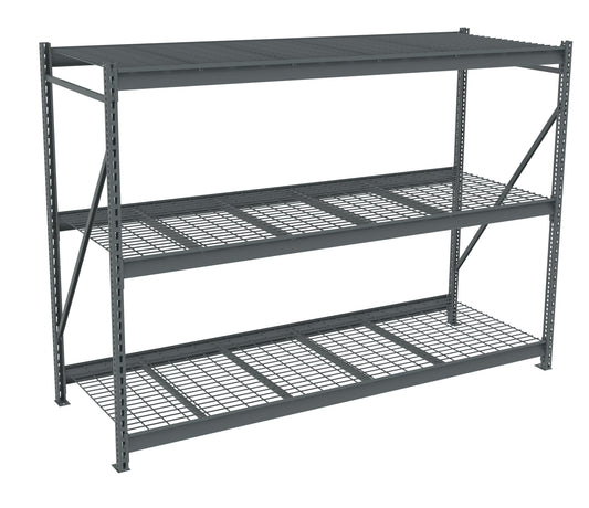 Tennsco BU-963672WS Bulk Storage Rack Starter Unit With Wire Decking