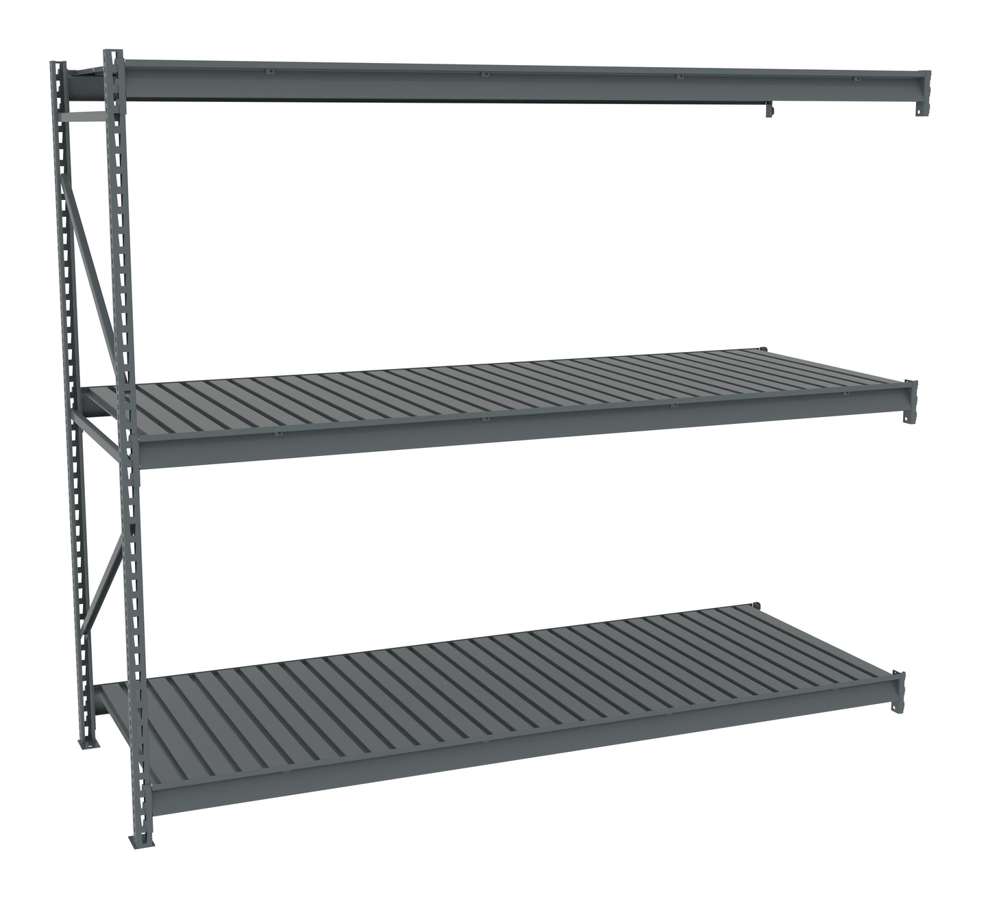 Tennsco BU-963684CA Bulk Storage Rack Adder Unit With Corrugated Decking