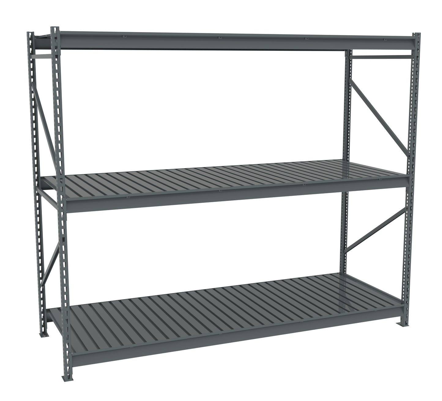 Tennsco BU-963684CS Bulk Storage Rack Starter Unit With Corrugated Decking