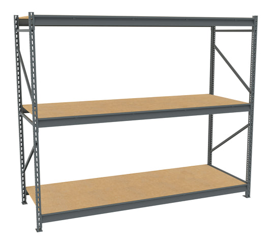 Tennsco BU-963684PS Bulk Storage Rack Starter Unit With Particleboard Decking