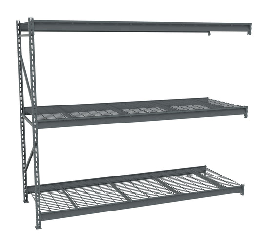 Tennsco BU-963684WA Bulk Storage Rack Adder Unit With Wire Decking