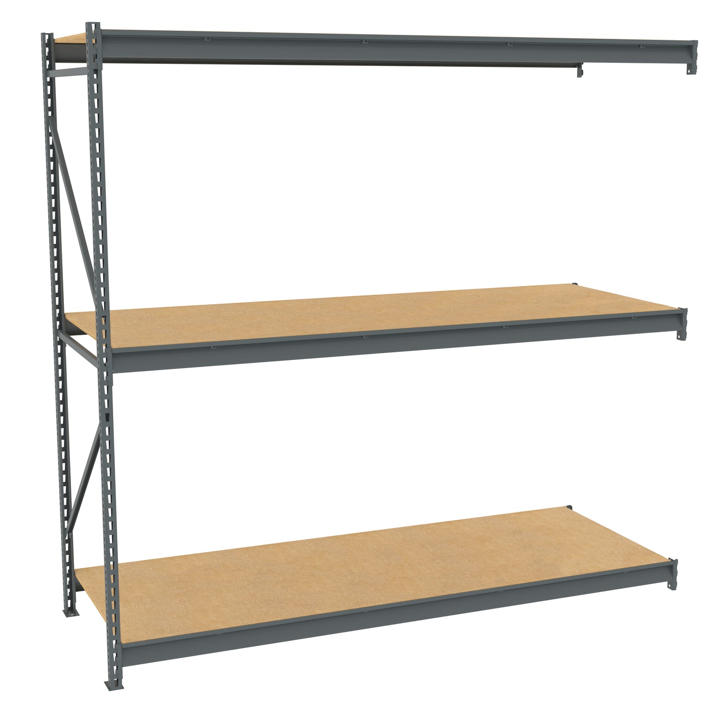 Tennsco BU-963696PA Bulk Storage Rack Adder Unit With Particleboard Decking