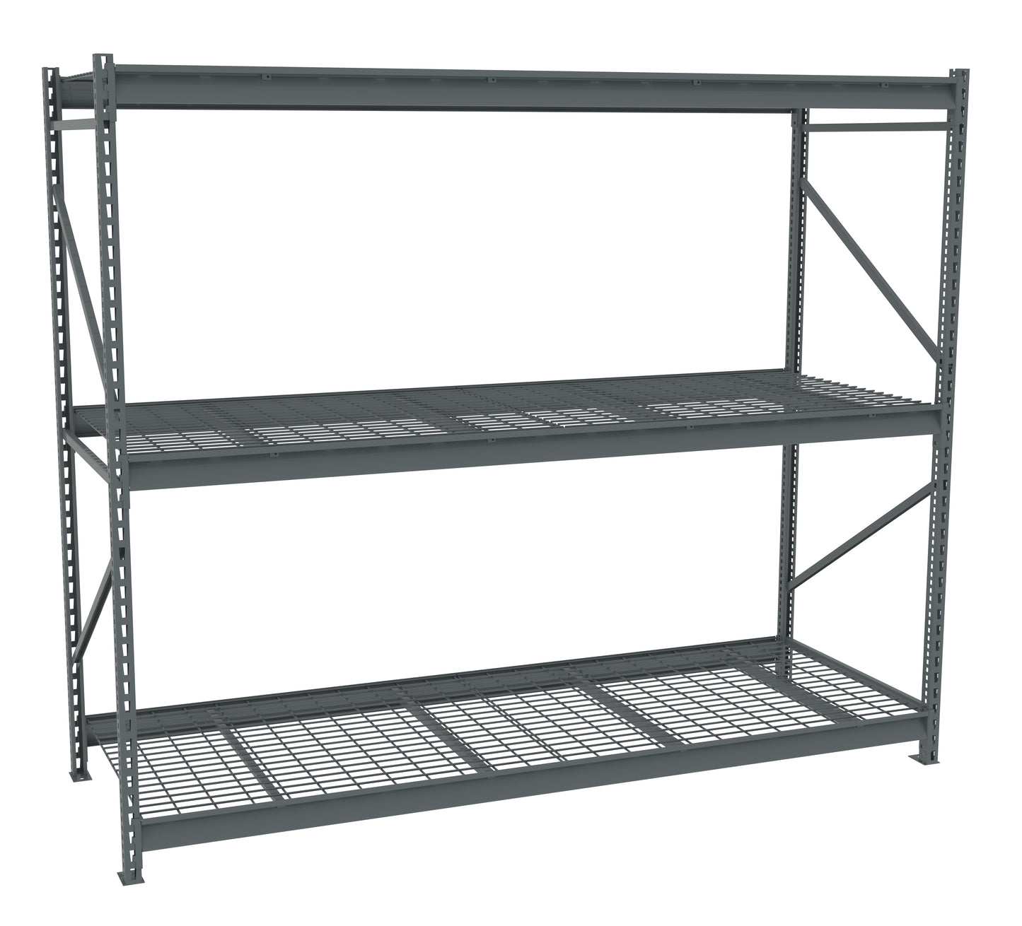 Tennsco BU-963696WS Bulk Storage Rack Starter Unit With Wire Decking