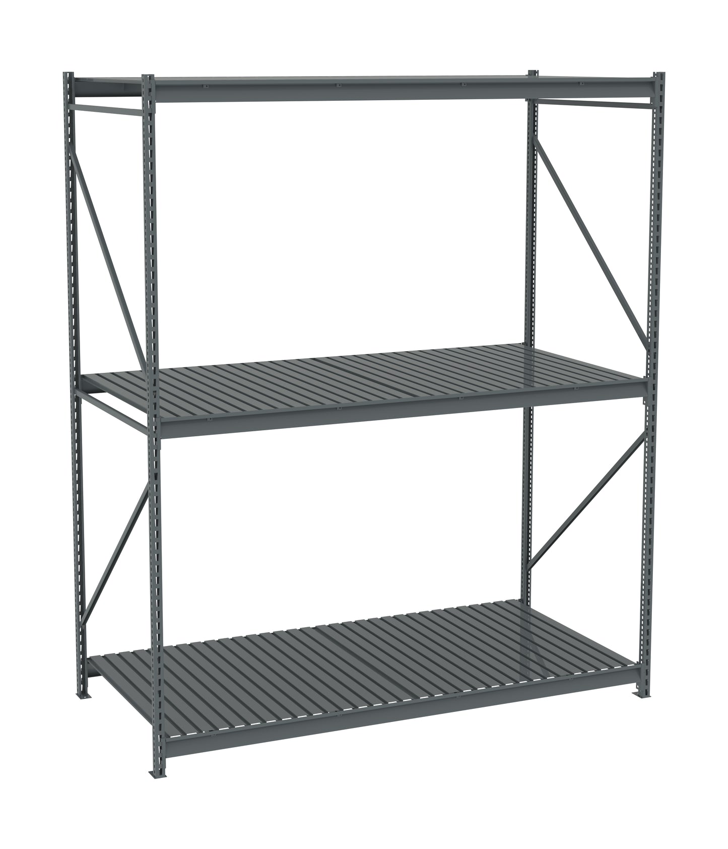 Tennsco BU-9648120CS Bulk Storage Rack Starter Unit With Corrugated Decking
