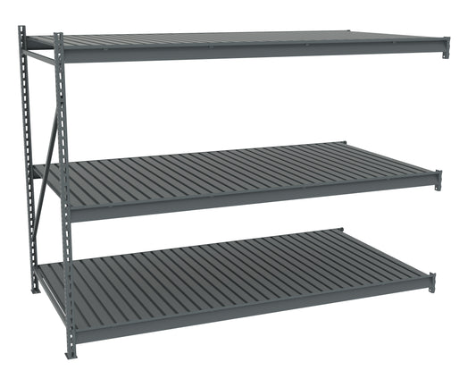 Tennsco BU-964872CA Bulk Storage Rack Adder Unit With Corrugated Decking